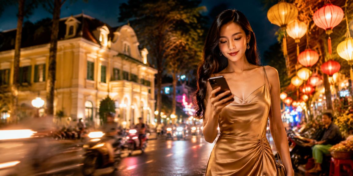 Người dùng Đà Lạt đăng nhập casino trực tuyến trên điện thoại tại chợ đêm