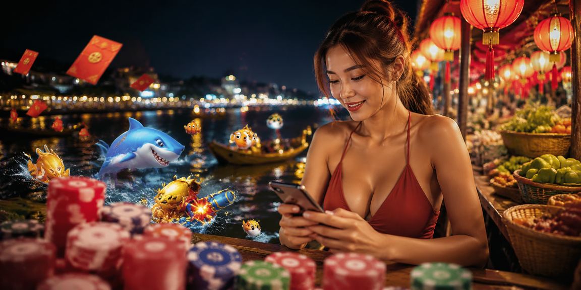Không khí sôi động tại chợ đêm Mekong khi theo dõi trận đấu thể thao